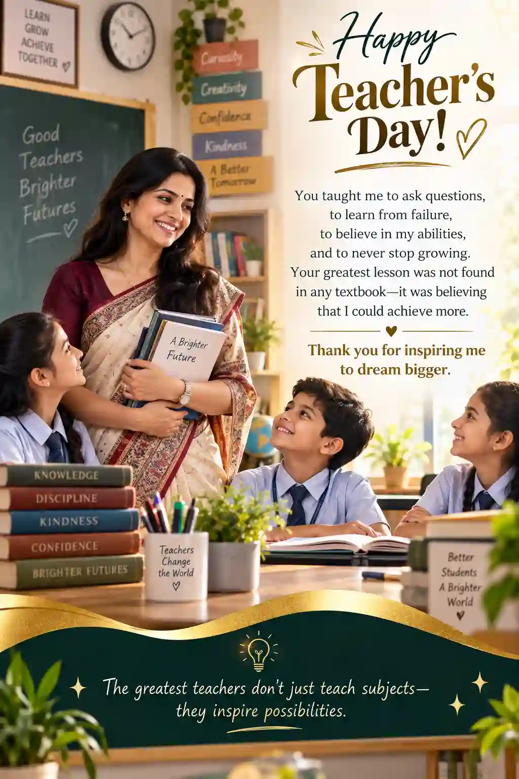 ChatGPT Teacher’s Day WhatsApp, Facebook, or Instagram Status 2026-6